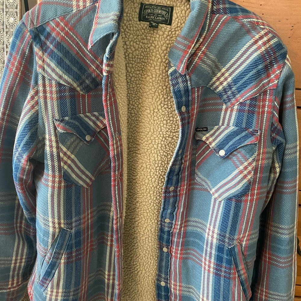 Mens Polo Shirt Jacket